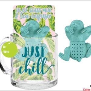Glass Mug with tea infuser